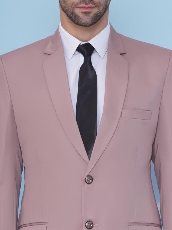 FAVOROSKI Tuxedo Formal Blazers for Men with 2 Pockets | Rayon Slim Fit Single Breasted Blazer | Semi Ethnic Wear Tuxedos | Solid Tuxedo Blazers in Shawl Collar | Blazer for Wedding, Festive, Formal - Image 7