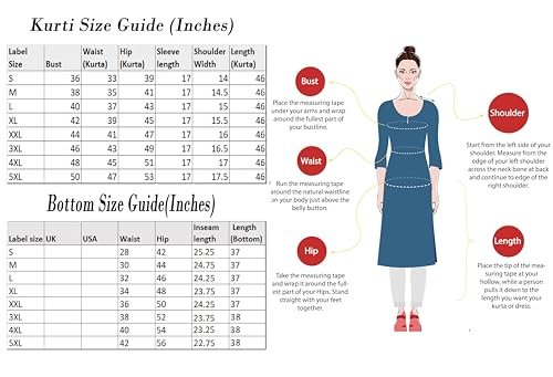 ANNI DESIGNER Women’s Cotton Blend Printed Straight Kurta with Pant & Dupatta (Kumud Cream_4XL_Cream_XXXX-Large)