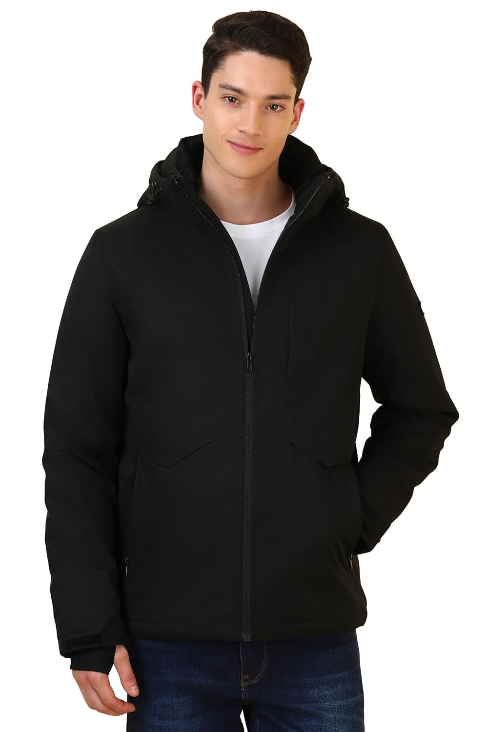 Allen Solly Black Jacket dress material - Shoppermaart