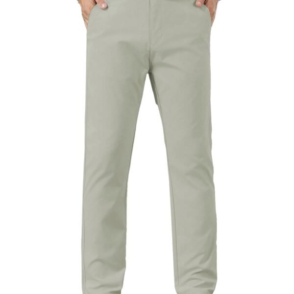 TAGDO® Men's Cotton Casual Trouser |Trouser for Men |Formal Pant for Man |Pant for Man |Cotton Pant for Men (Trouser-2042-Silver-32) dress material - Shoppermaart