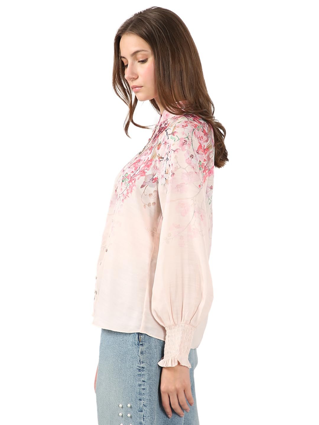 Vero Moda Women Regular Fit Pink Top - Image 6