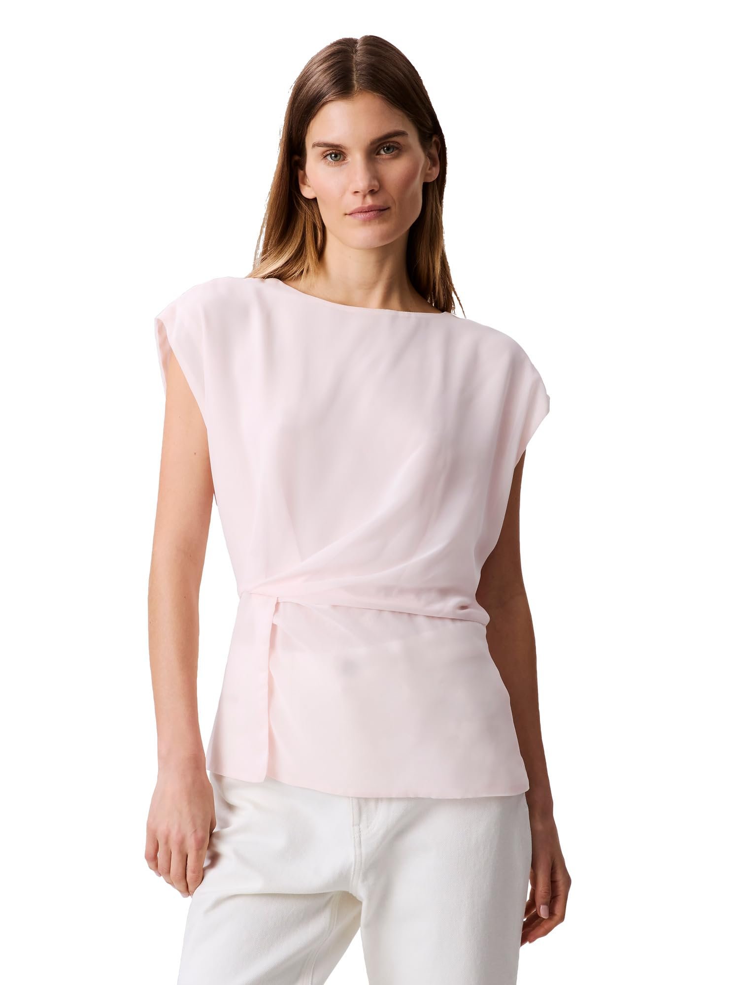 Calvin Klein Jeans Women Pink Top dress material - Shoppermaart