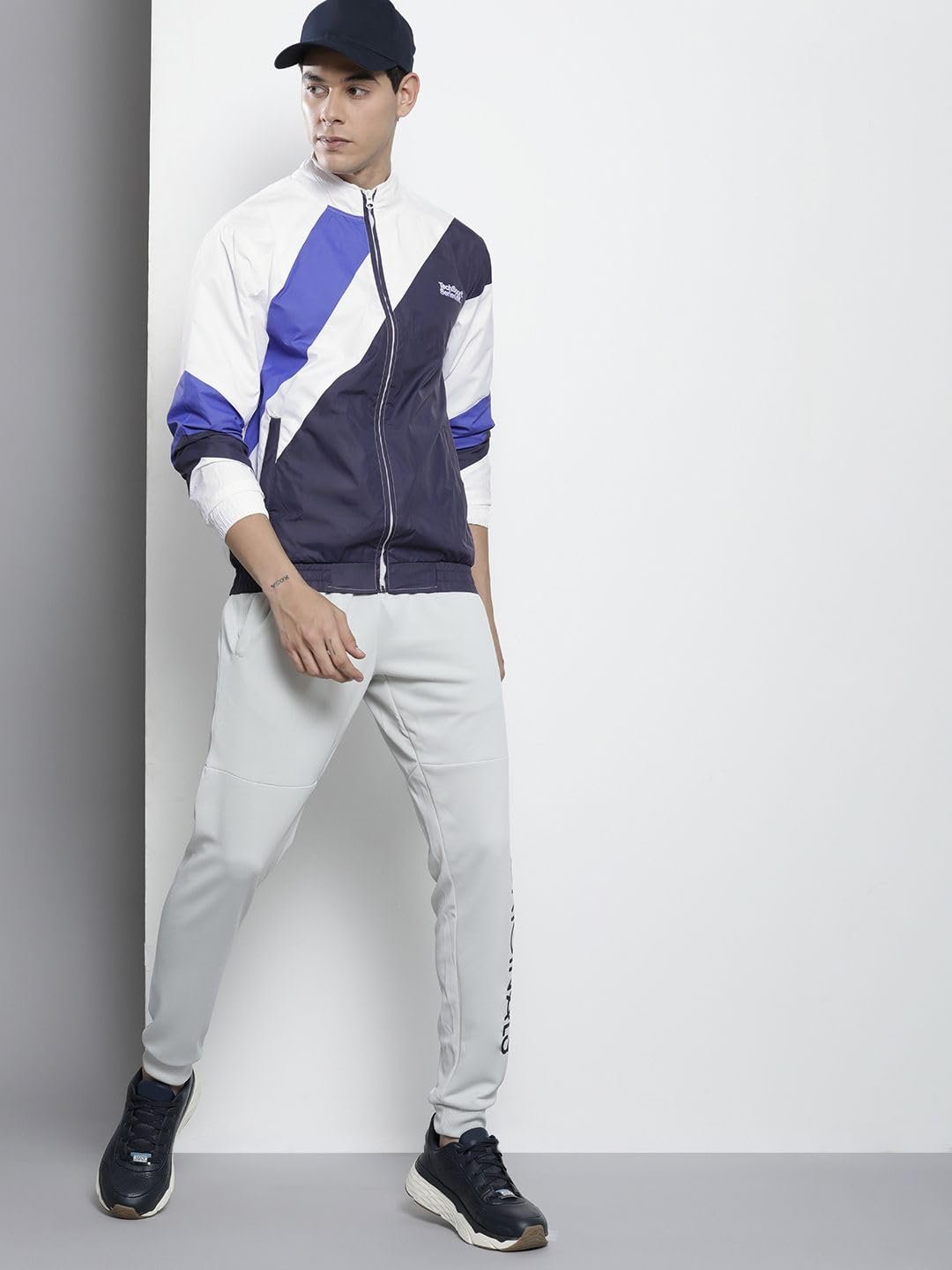 The Indian Garage Co Men's Wind Cheater (1121-WCH-03_White - Image 5