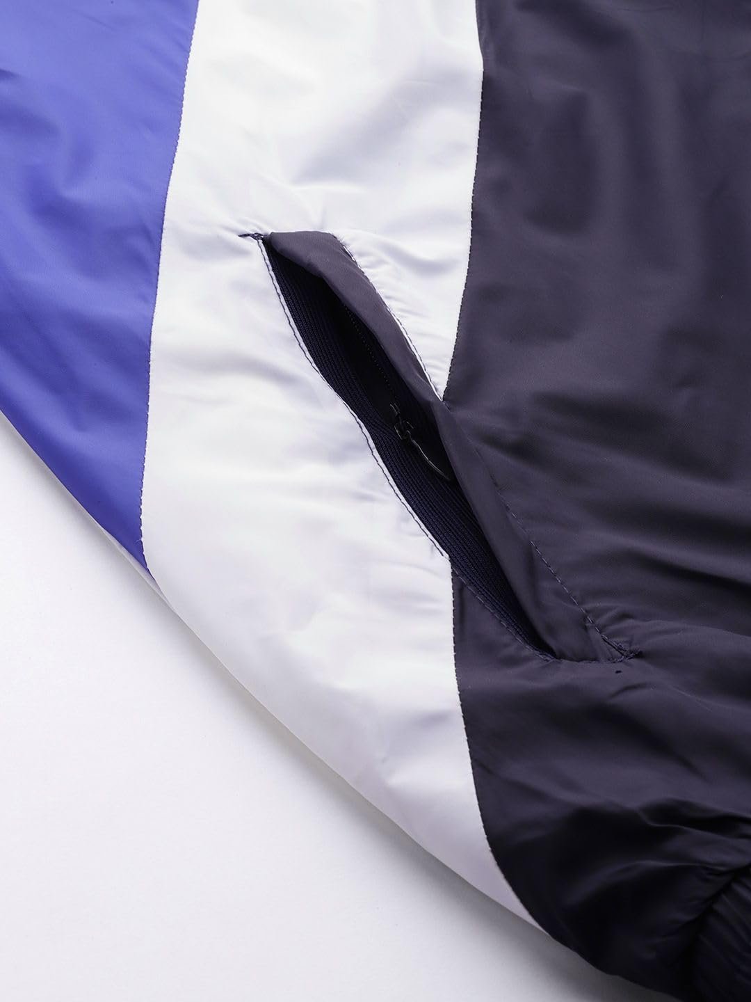 The Indian Garage Co Men's Wind Cheater (1121-WCH-03_White - Image 3