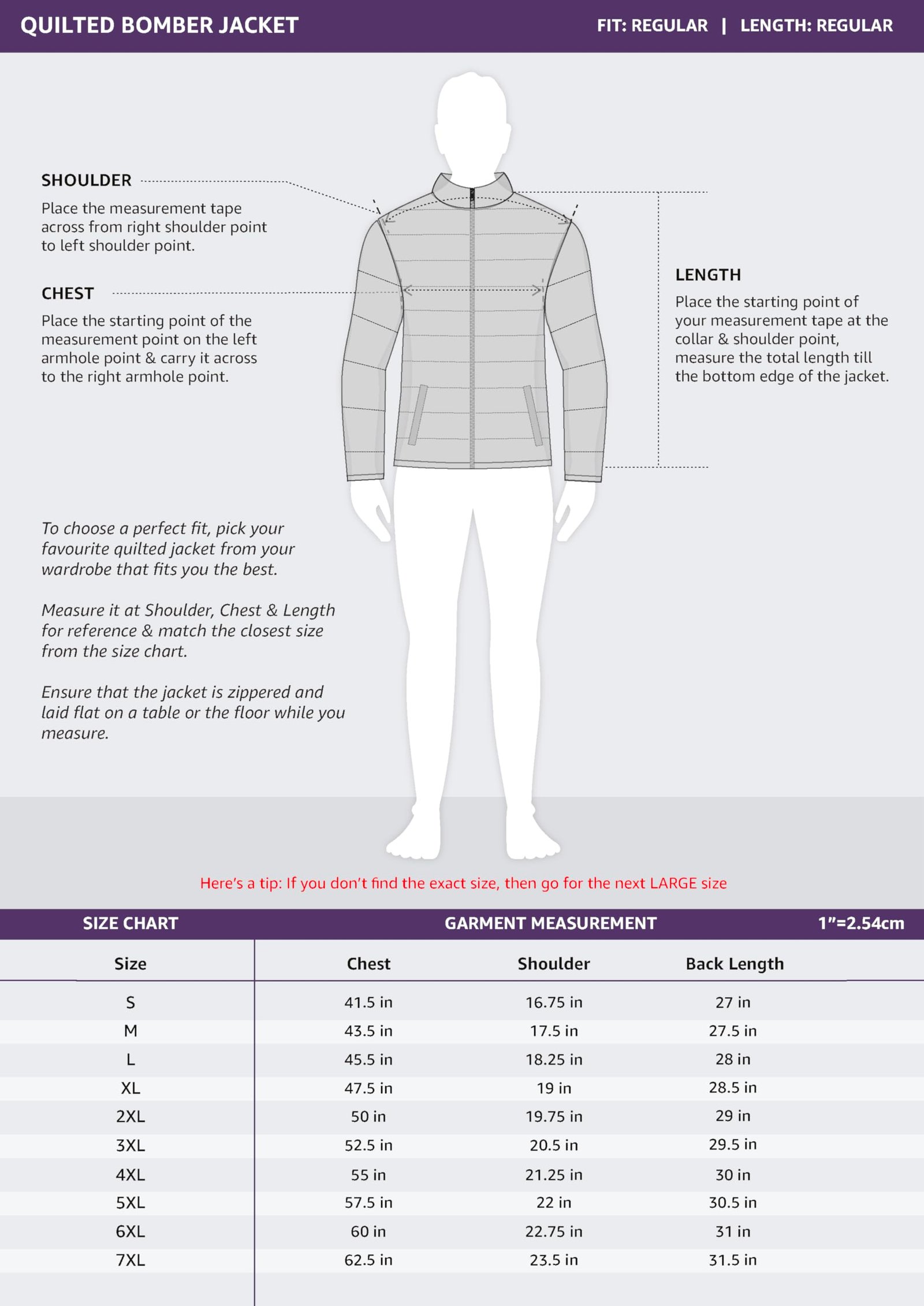 Symbol Premium Men's Lightweight Packable Quilted Bomber Jacket (Heavy Winter | Fully Lined)_SP-M-A25-JK-101_Light Grey_3XL - Image 5