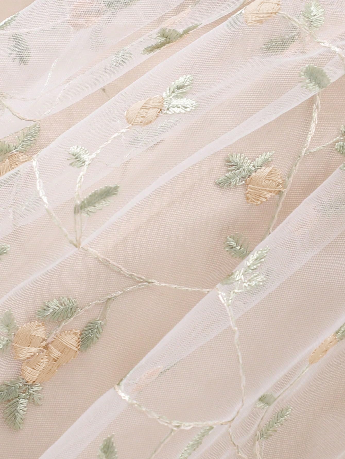 Tagas Girls’ Dress|Elegant Beige Baby Girl Dress with Lace Ruffles & Floral Embroidery – Long Sleeve Princess Birthday Party Dress | Comfortable & Stylish Kids Wear| PartFrock for Kids |