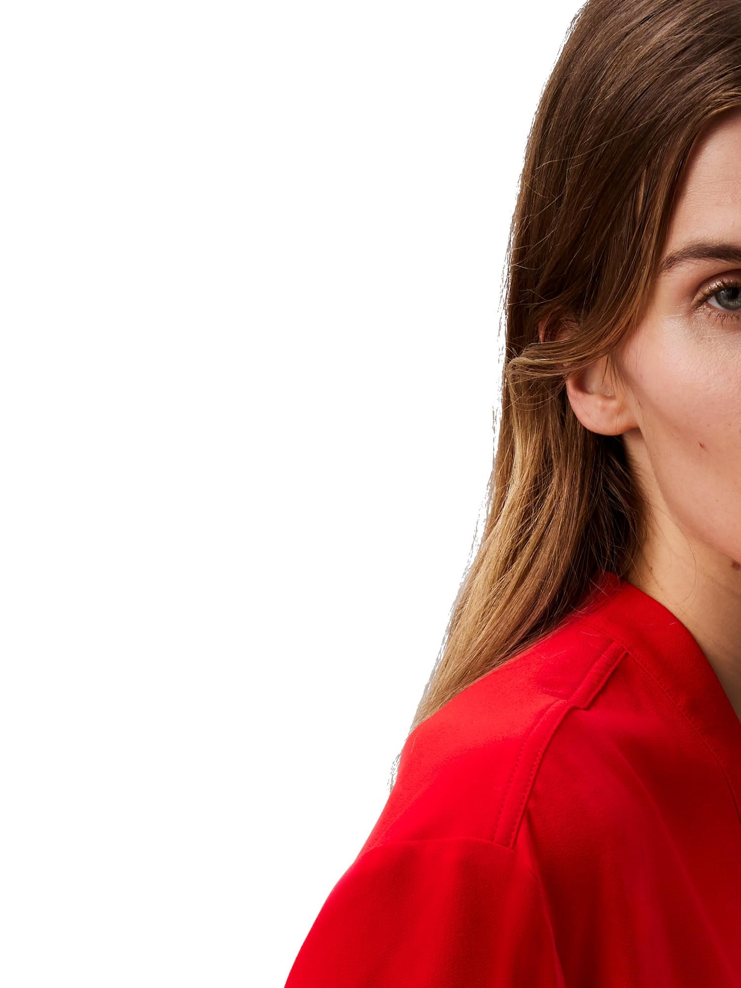 Calvin Klein Jeans Women Red Top